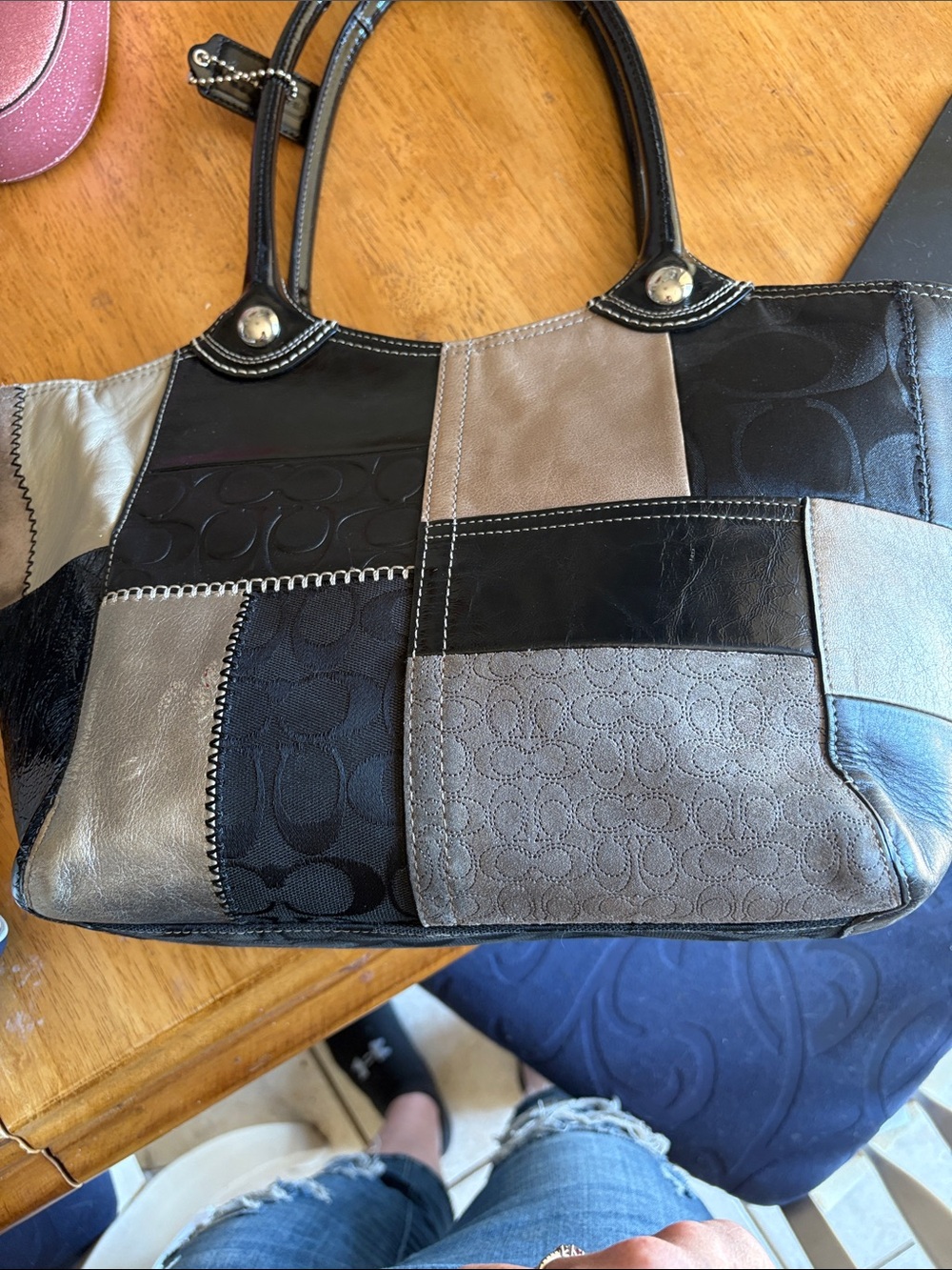 Coach 2009 Bleecker Patchwork Leather Tote - Picture 9 of 14